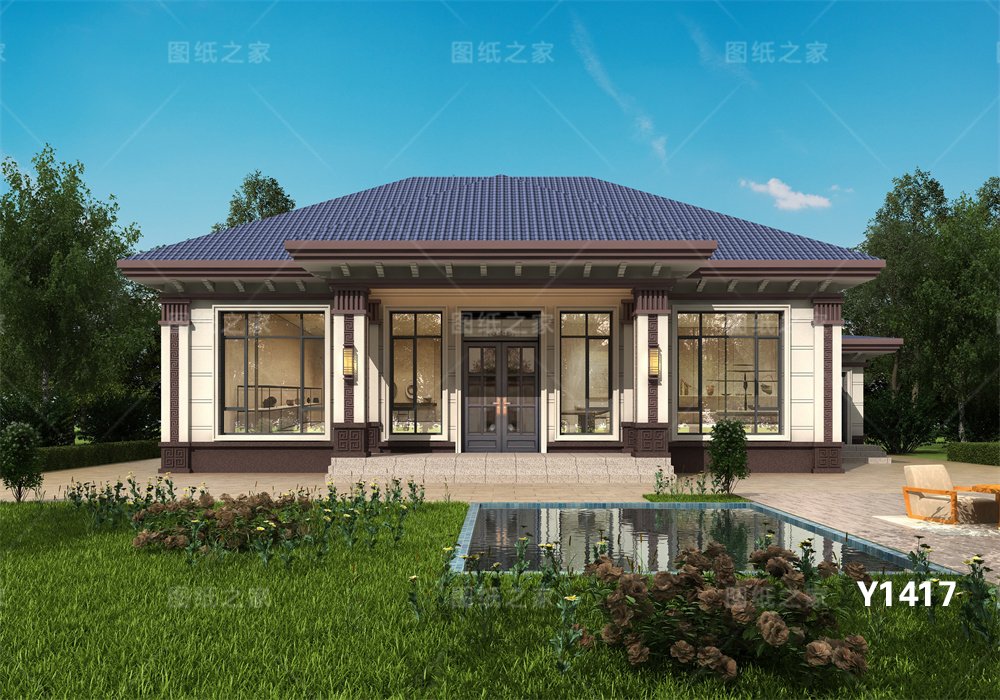 炸裂！20款新農(nóng)村一層別墅設(shè)計圖，最低12萬起！