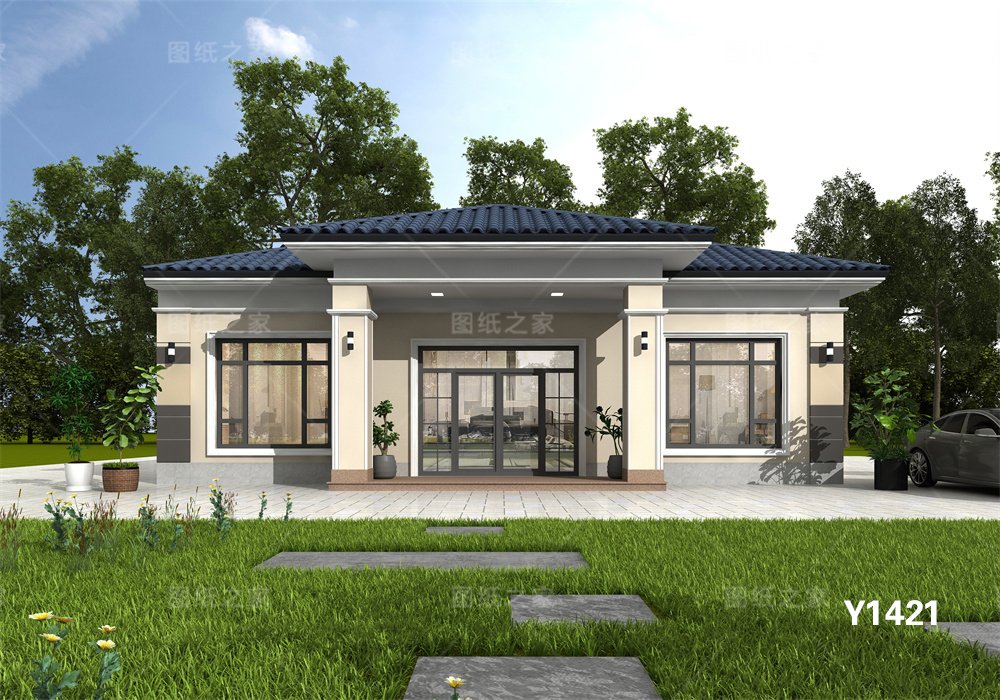 炸裂！20款新農(nóng)村一層別墅設(shè)計圖，最低12萬起！