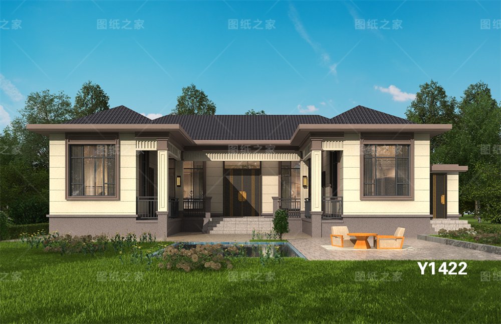 炸裂！20款新農(nóng)村一層別墅設(shè)計圖，最低12萬起！