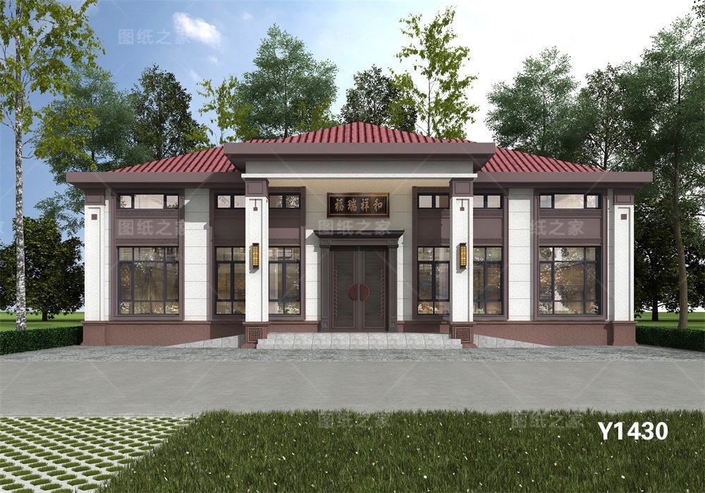 炸裂！20款新農(nóng)村一層別墅設(shè)計圖，最低12萬起！