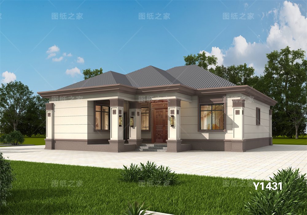 炸裂！20款新農(nóng)村一層別墅設(shè)計圖，最低12萬起！