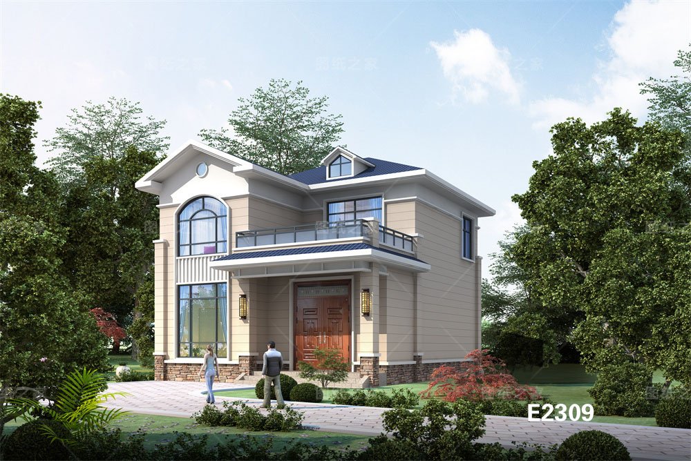 告別千篇一律!2025最新13款二層別墅方案