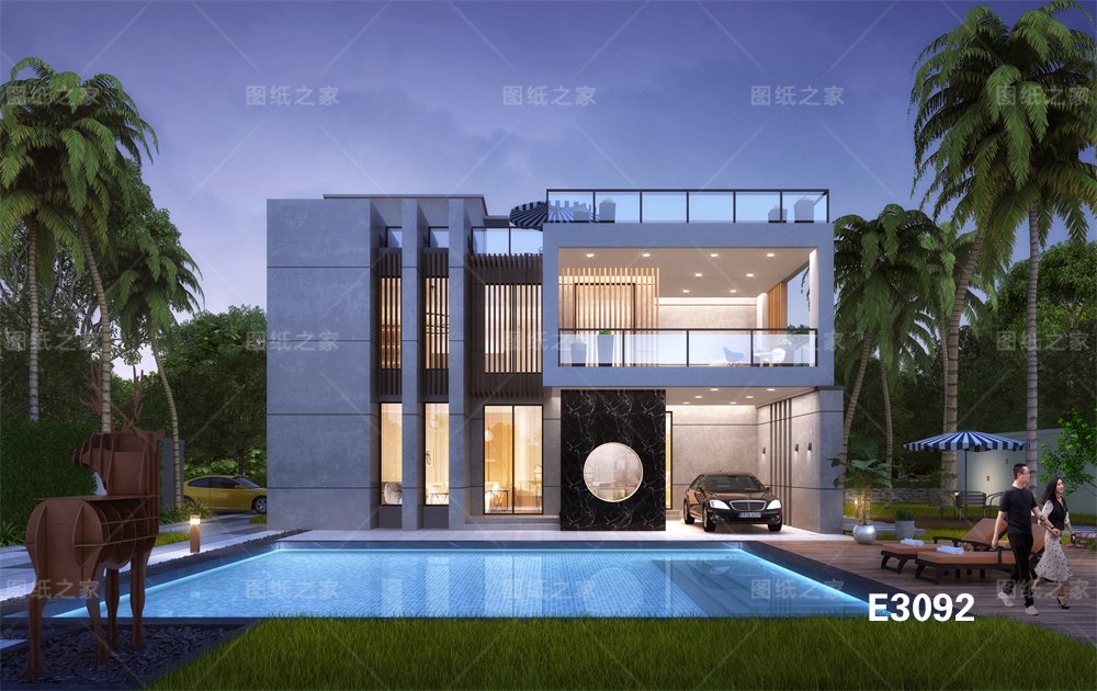 告別千篇一律!2025最新13款二層別墅方案