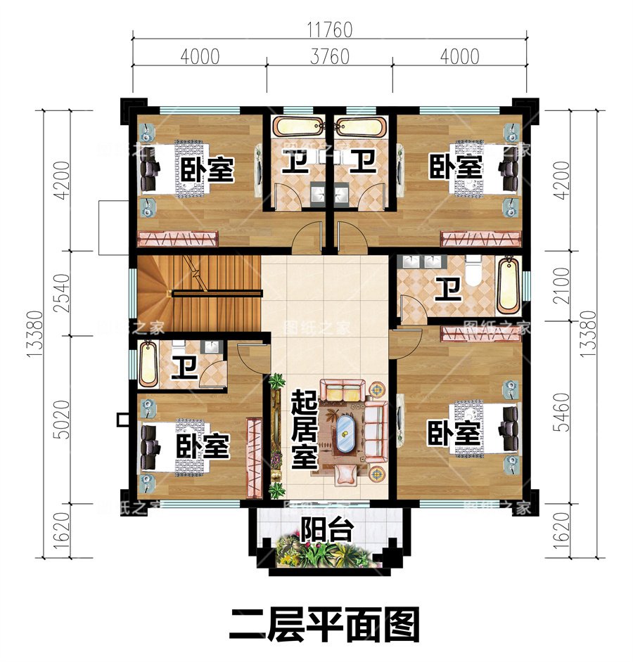 天吶！8款鄉(xiāng)村別墅圖，爆款戶型，實(shí)用又氣派