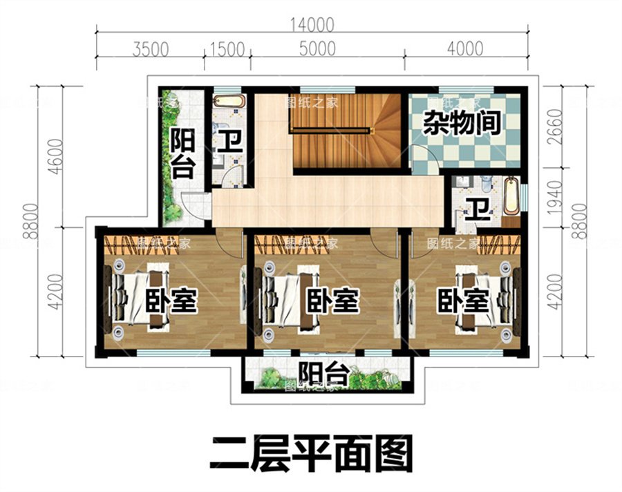 天吶！8款鄉(xiāng)村別墅圖，爆款戶型，實(shí)用又氣派