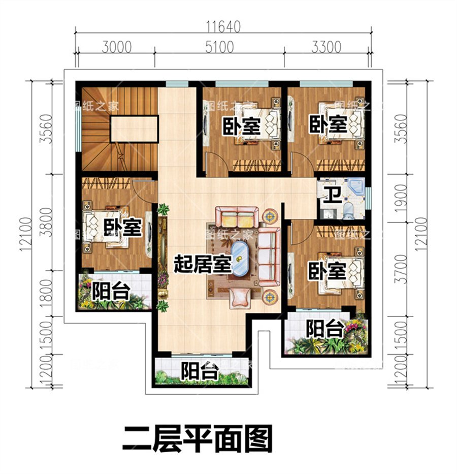 天吶！8款鄉(xiāng)村別墅圖，爆款戶型，實(shí)用又氣派