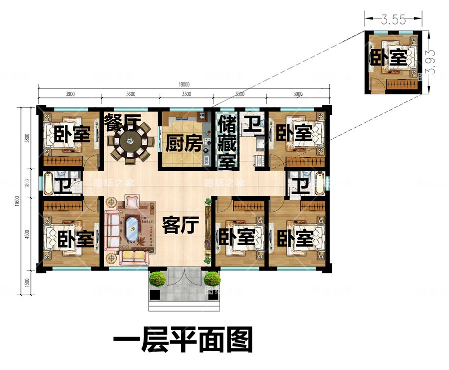 天吶！8款鄉(xiāng)村別墅圖，爆款戶型，實(shí)用又氣派