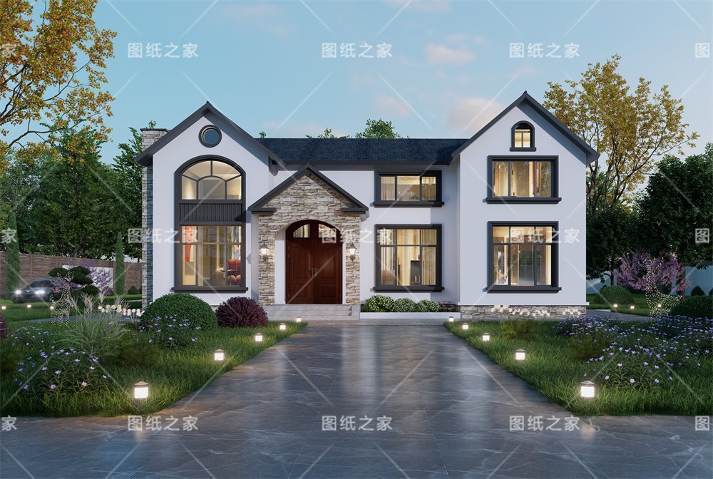 13款鄉(xiāng)村別墅設(shè)計圖，鄉(xiāng)村生活也能這么美！