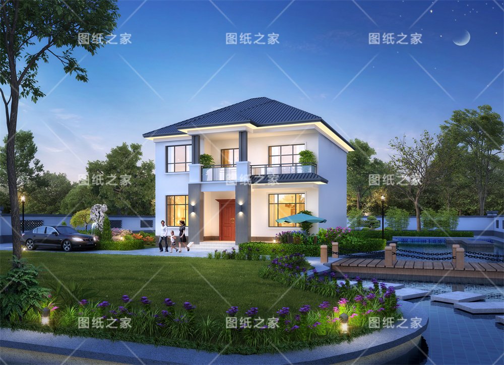 實用簡單又漂亮的別墅設(shè)計圖，顏值與實用并存！