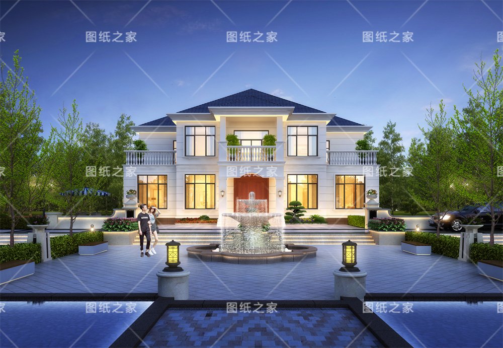 實用簡單又漂亮的別墅設(shè)計圖，顏值與實用并存！