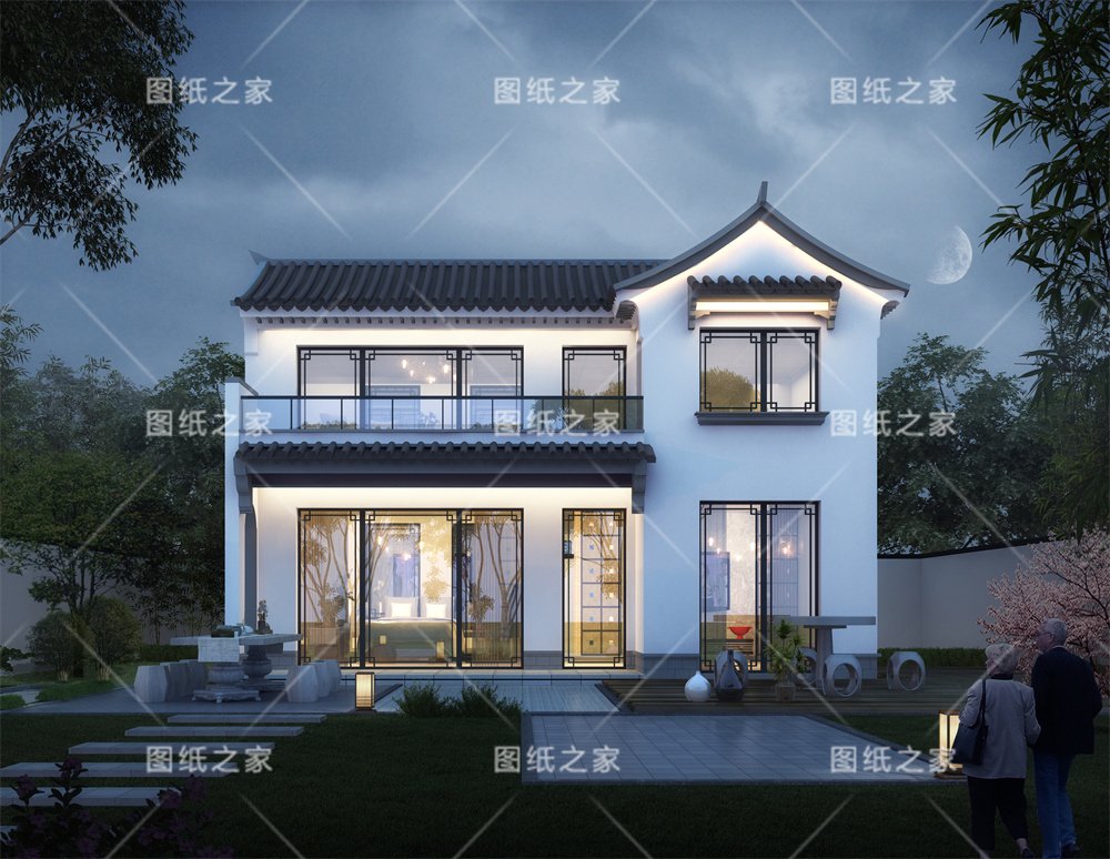 實用簡單又漂亮的別墅設(shè)計圖，顏值與實用并存！