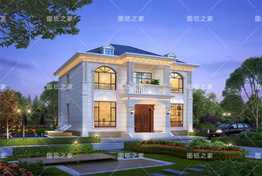 實用簡單又漂亮的別墅設(shè)計圖，顏值與實用并存！