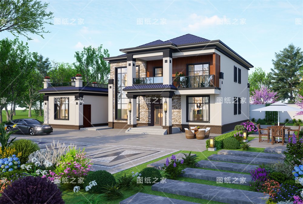 實用簡單又漂亮的別墅設(shè)計圖，顏值與實用并存！