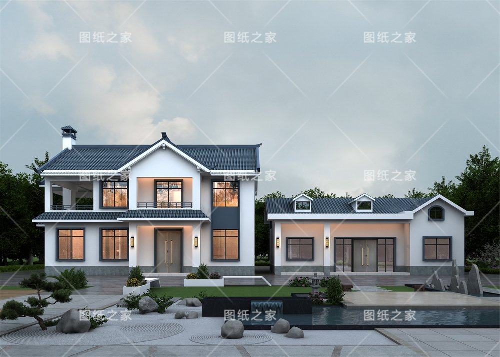 實用簡單又漂亮的別墅設(shè)計圖，顏值與實用并存！