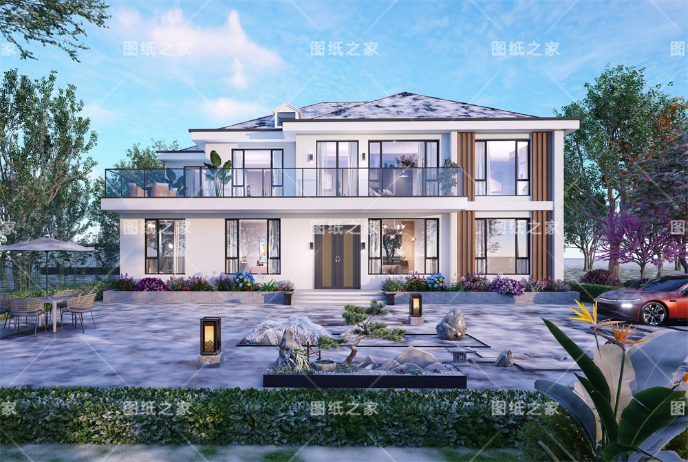 實用簡單又漂亮的別墅設(shè)計圖，顏值與實用并存！