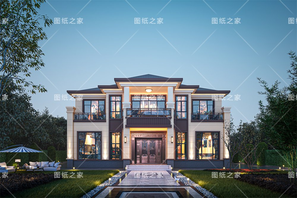 實用簡單又漂亮的別墅設(shè)計圖，顏值與實用并存！