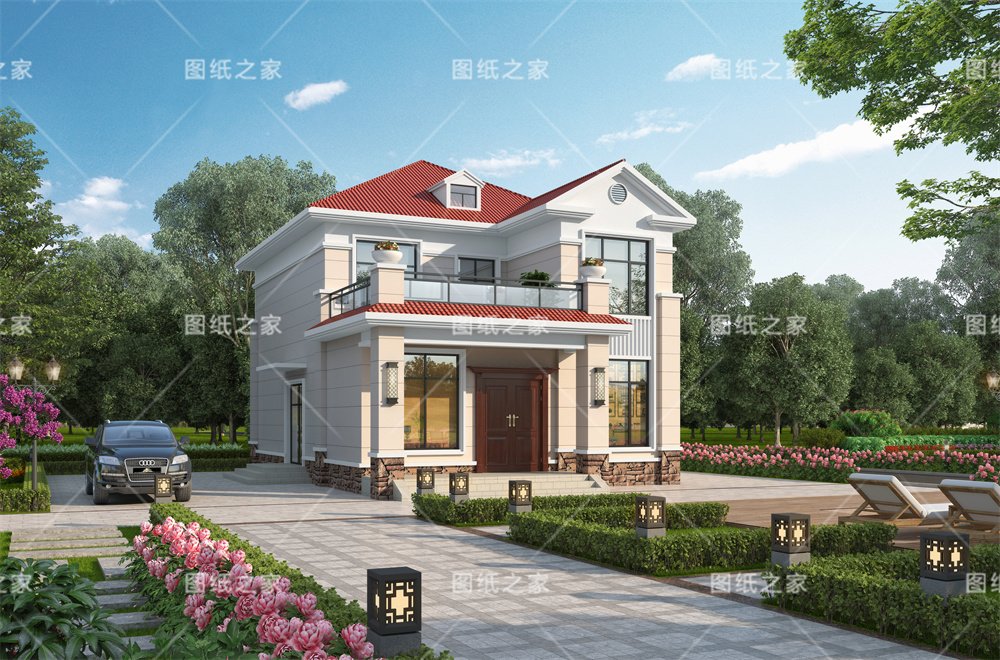 實用簡單又漂亮的別墅設(shè)計圖，顏值與實用并存！