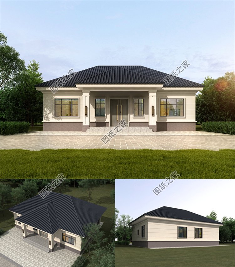 一層農(nóng)村自建房設計圖1