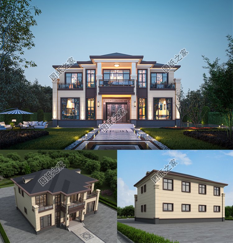 二層復(fù)式農(nóng)村自建房1