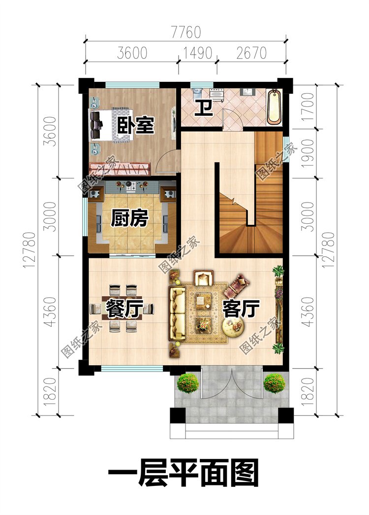 三層農(nóng)村自建房2