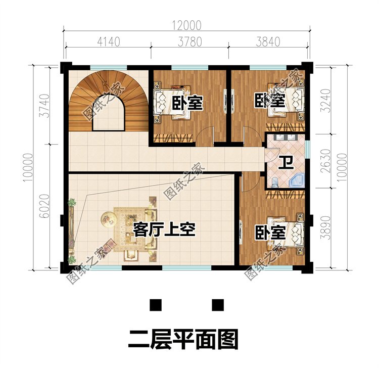 對稱新中式自建房3