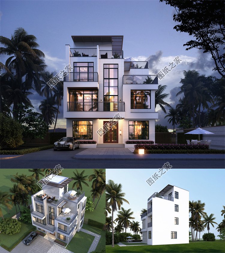 四層超現(xiàn)代風(fēng)別墅1