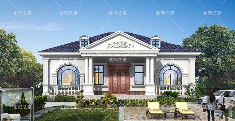 被瘋搶的20款一二層農(nóng)村別墅方案，憑什么成別墅界頂流？