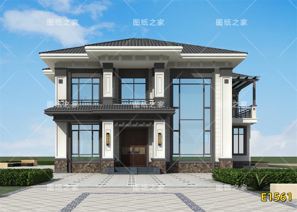 太好看了吧！7款神級(jí)農(nóng)村別墅天花板，這是把圖紙直接搬下來(lái)了！