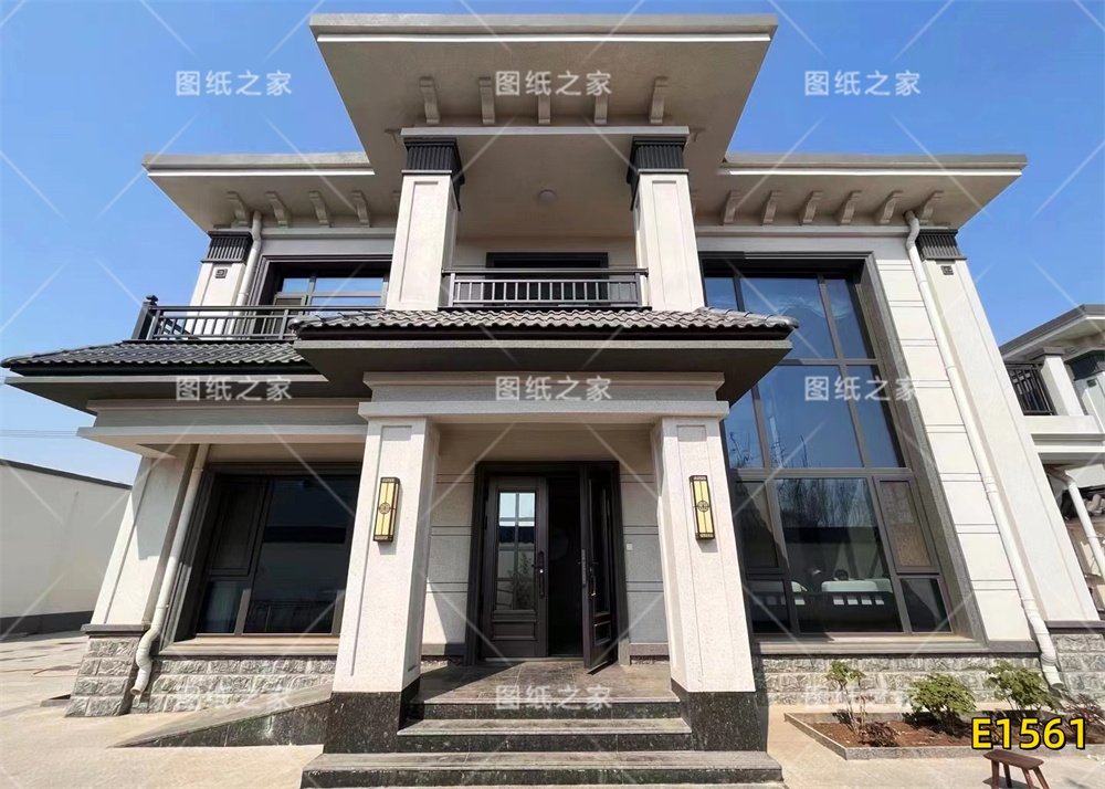 太好看了吧！7款神級(jí)農(nóng)村別墅天花板，這是把圖紙直接搬下來(lái)了！