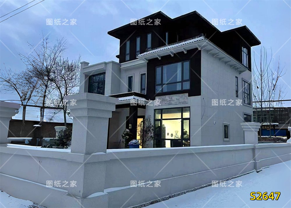 太好看了吧！7款神級(jí)農(nóng)村別墅天花板，這是把圖紙直接搬下來(lái)了！