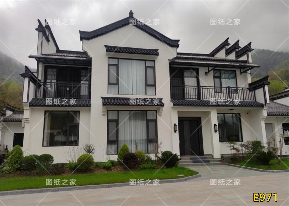 太好看了吧！7款神級(jí)農(nóng)村別墅天花板，這是把圖紙直接搬下來(lái)了！