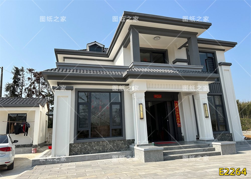 太好看了吧！7款神級(jí)農(nóng)村別墅天花板，這是把圖紙直接搬下來(lái)了！