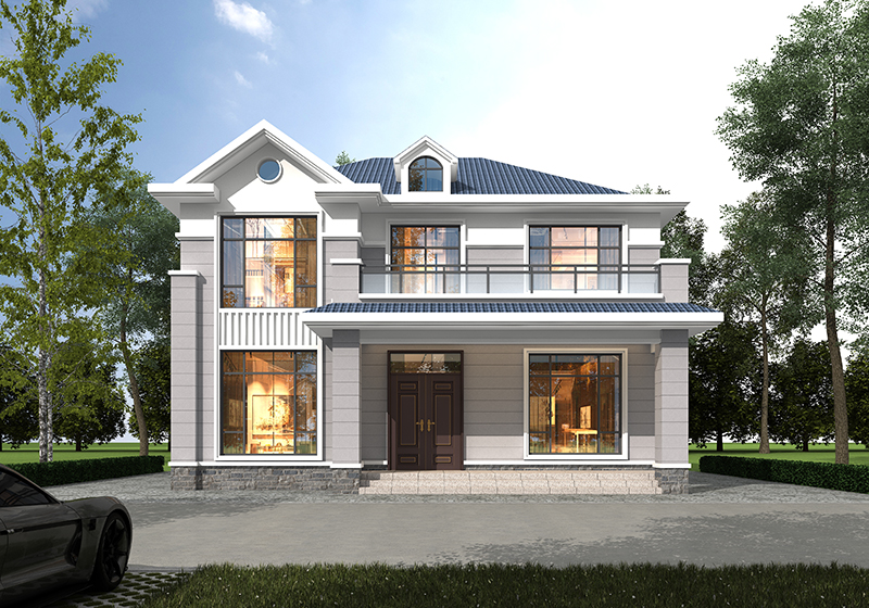 全網(wǎng)都在抄的二層別墅！爆款12米面寬設計戶型太實用